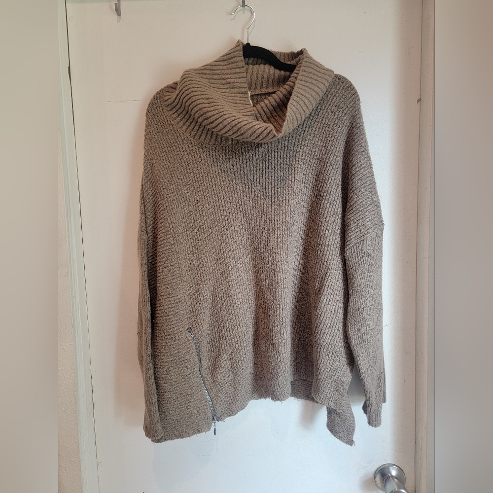 Brown Turtleneck